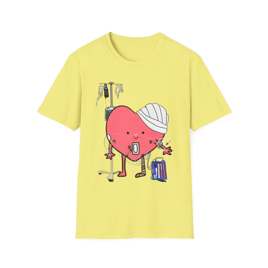 FRONT ONLY Post Op Heart Shirt