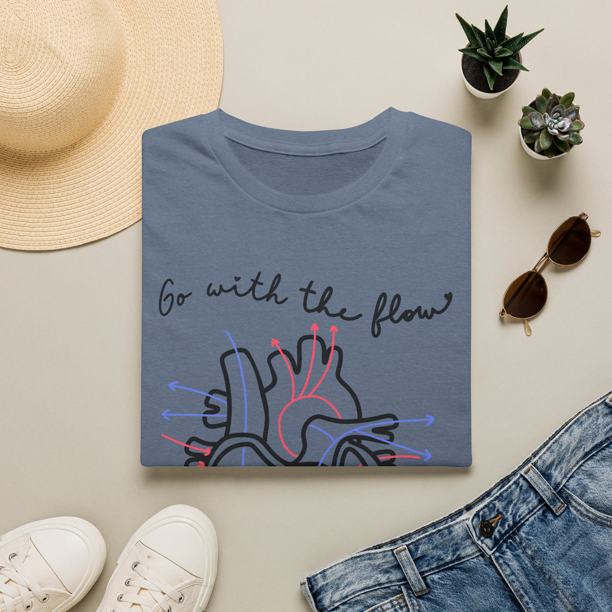 FRONT ONLY Go With The Flow Shirt