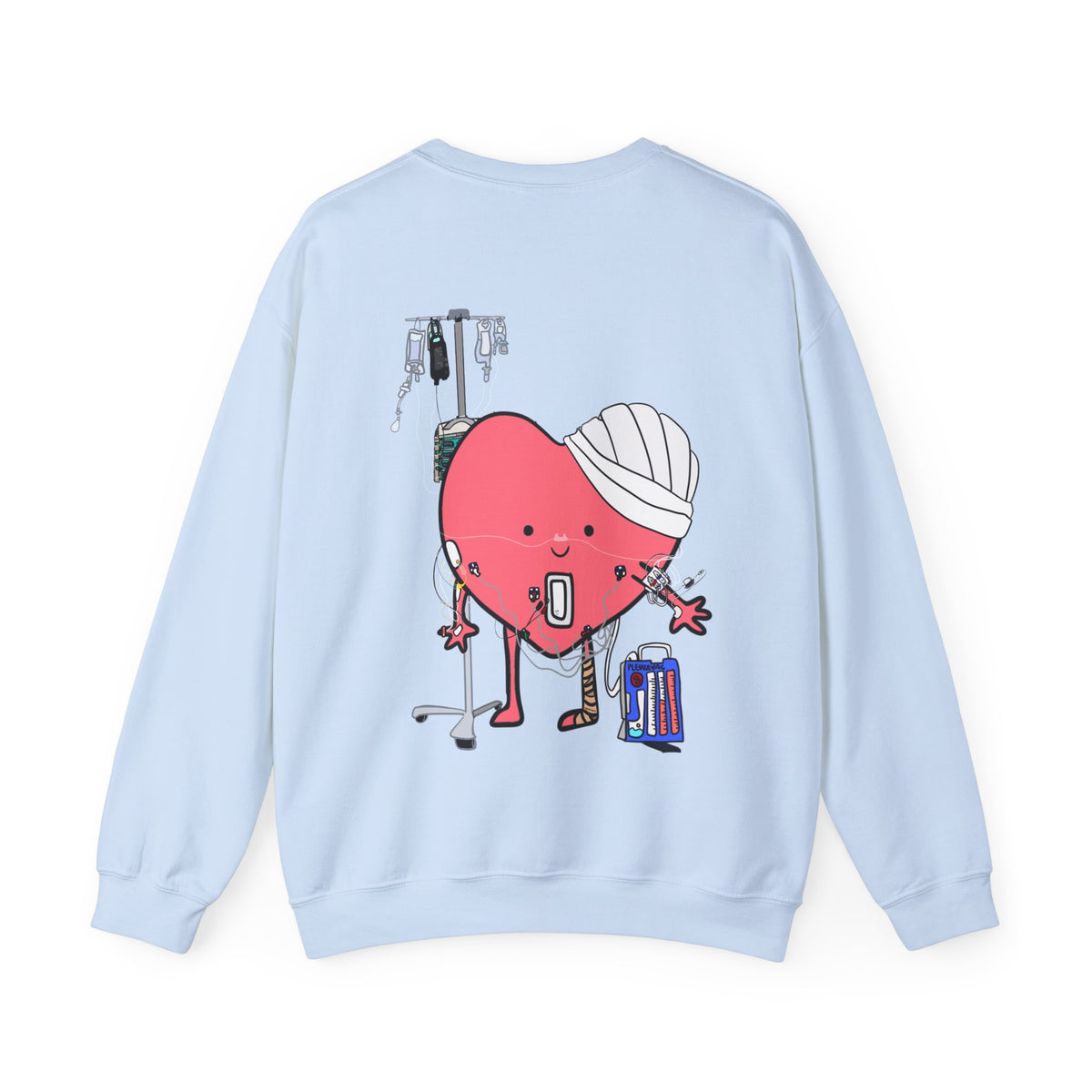 Post Op Heart Sweater