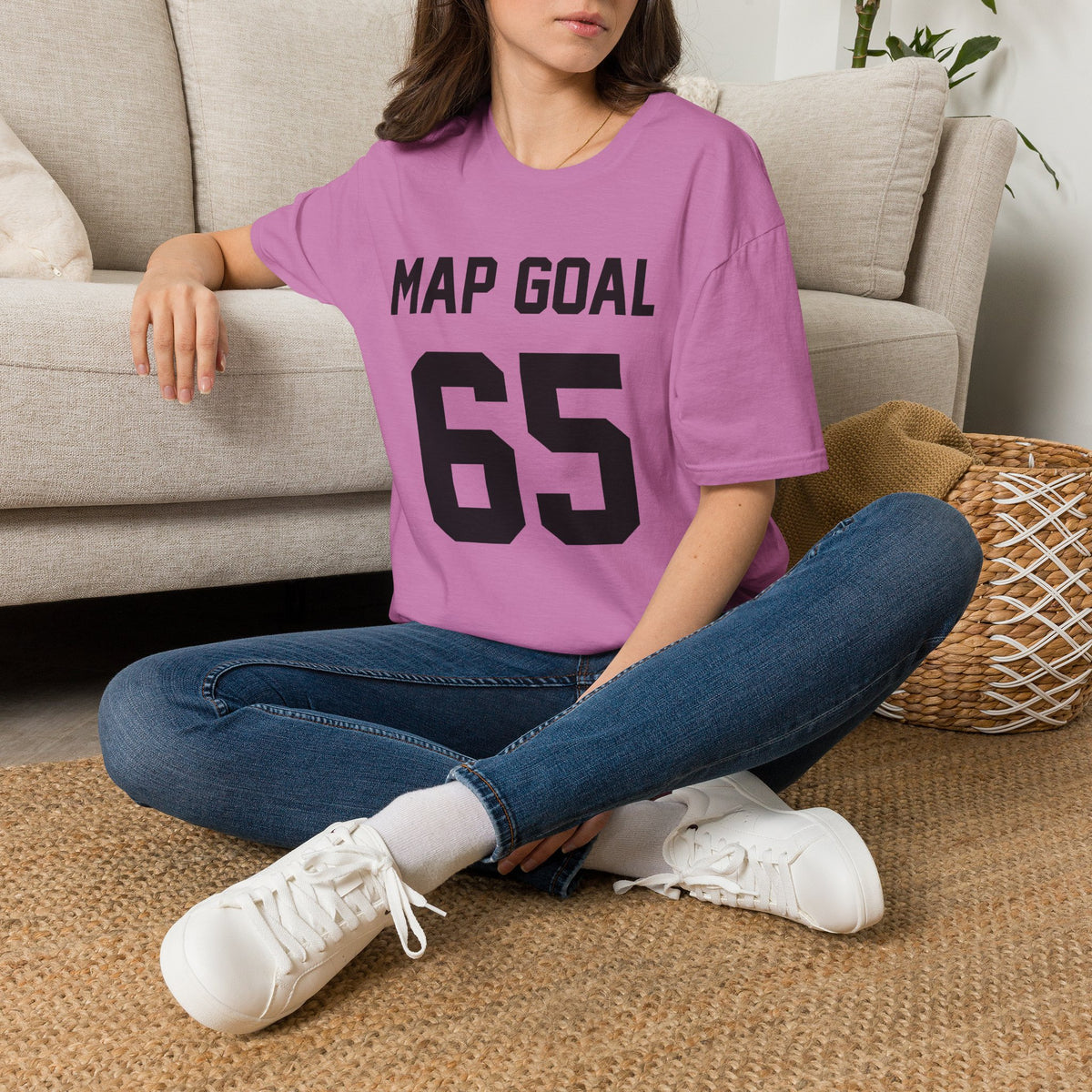 FRONT ONLY MAP Goal 65 Shirt
