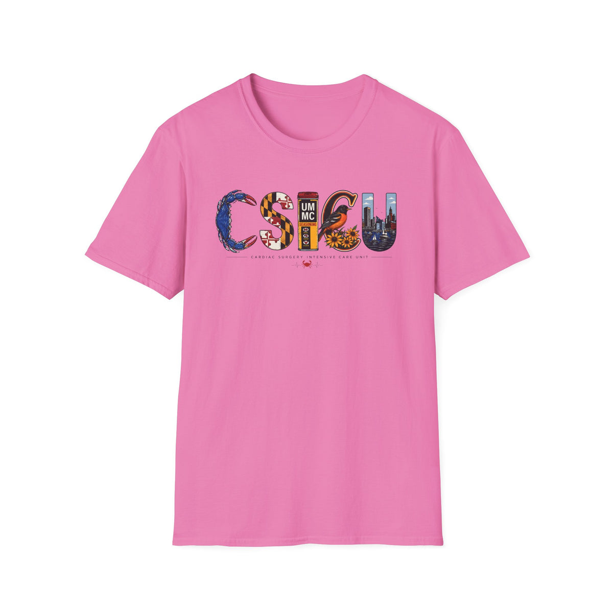 FRONT ONLY Maryland CSICU Shirt