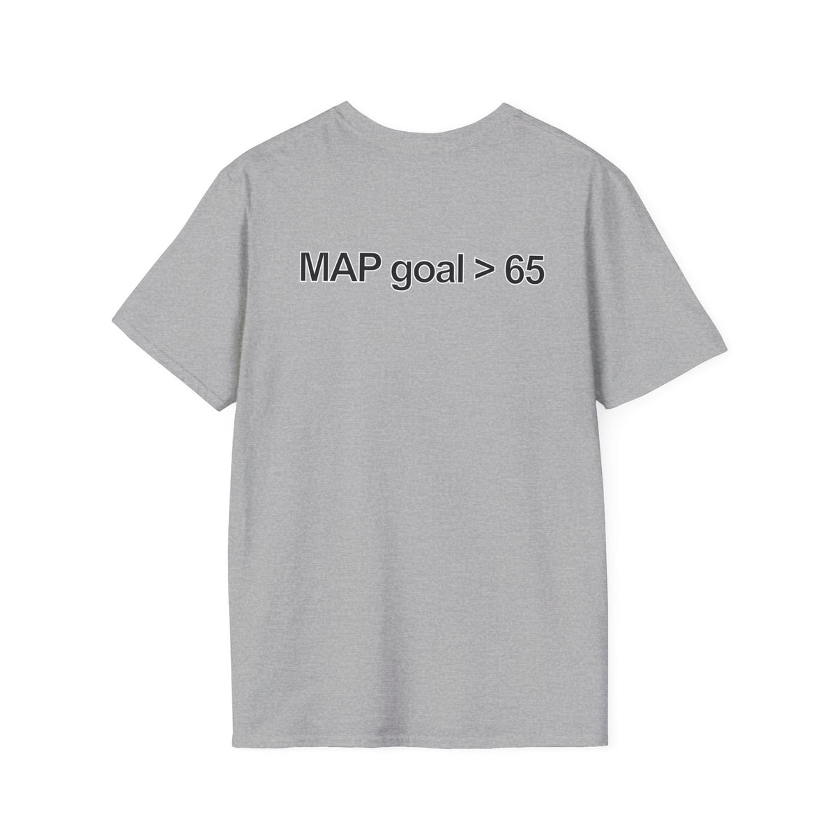 CSICU MAP Goal > 65 Shirt