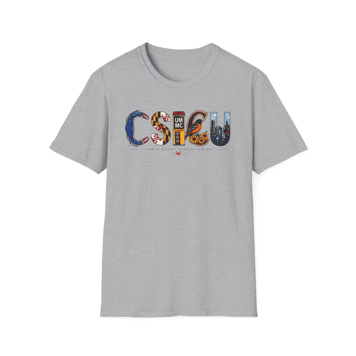 FRONT ONLY Maryland CSICU Shirt