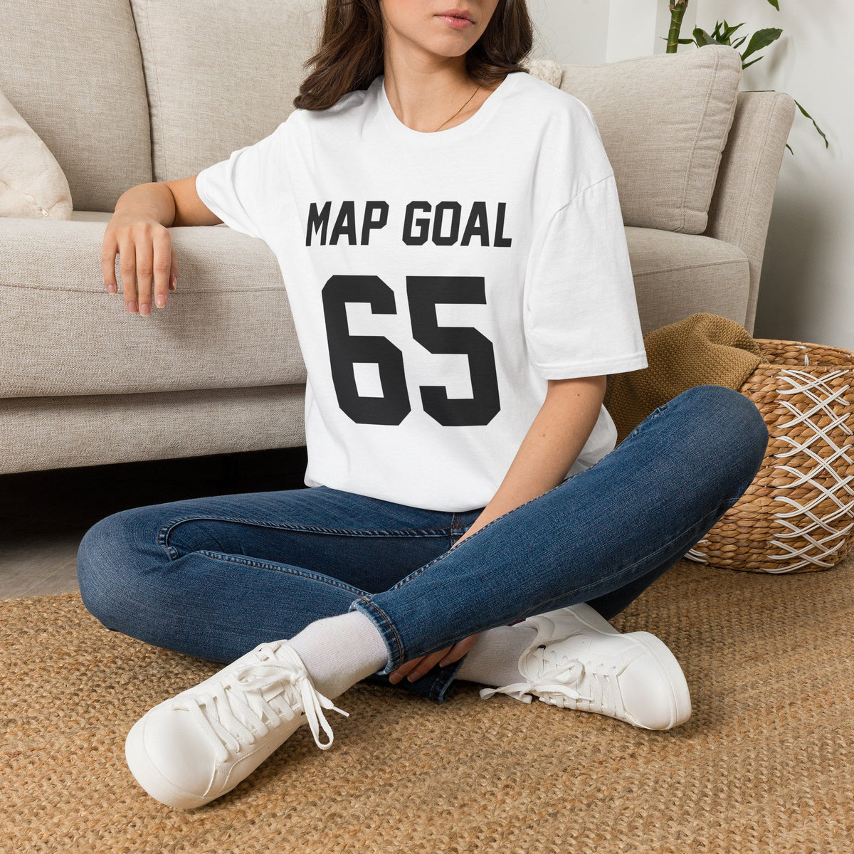 FRONT ONLY MAP Goal 65 Shirt
