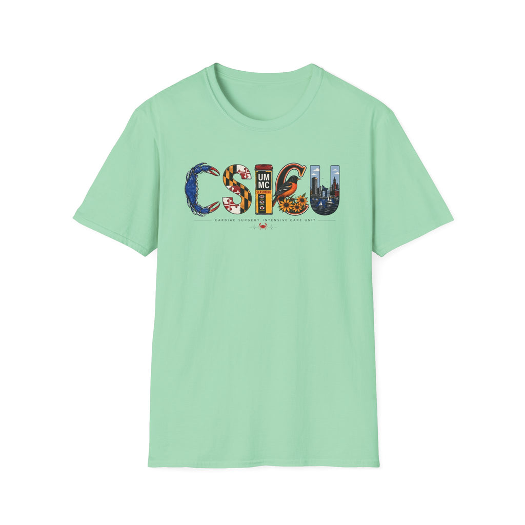 FRONT ONLY Maryland CSICU Shirt