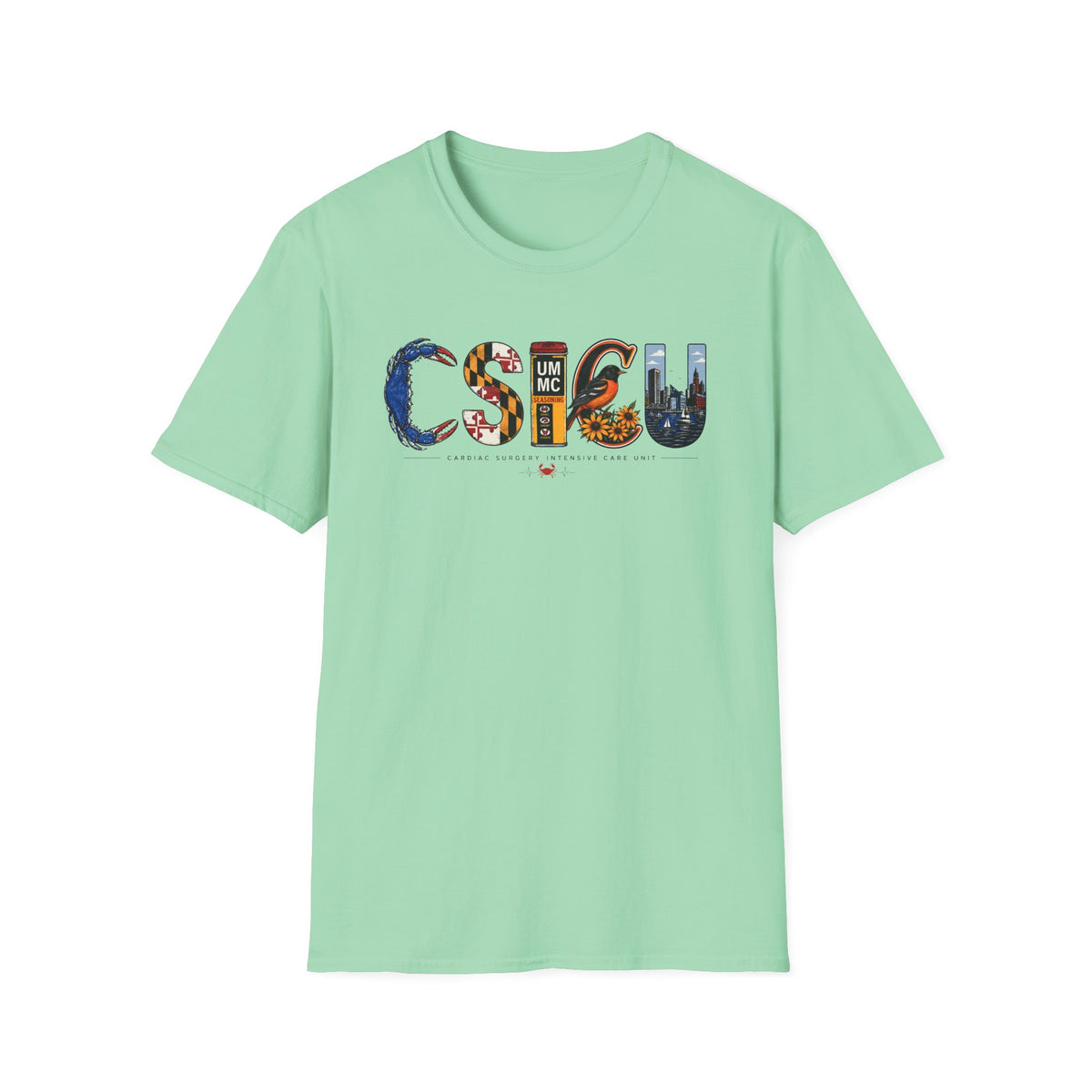FRONT ONLY Maryland CSICU Shirt