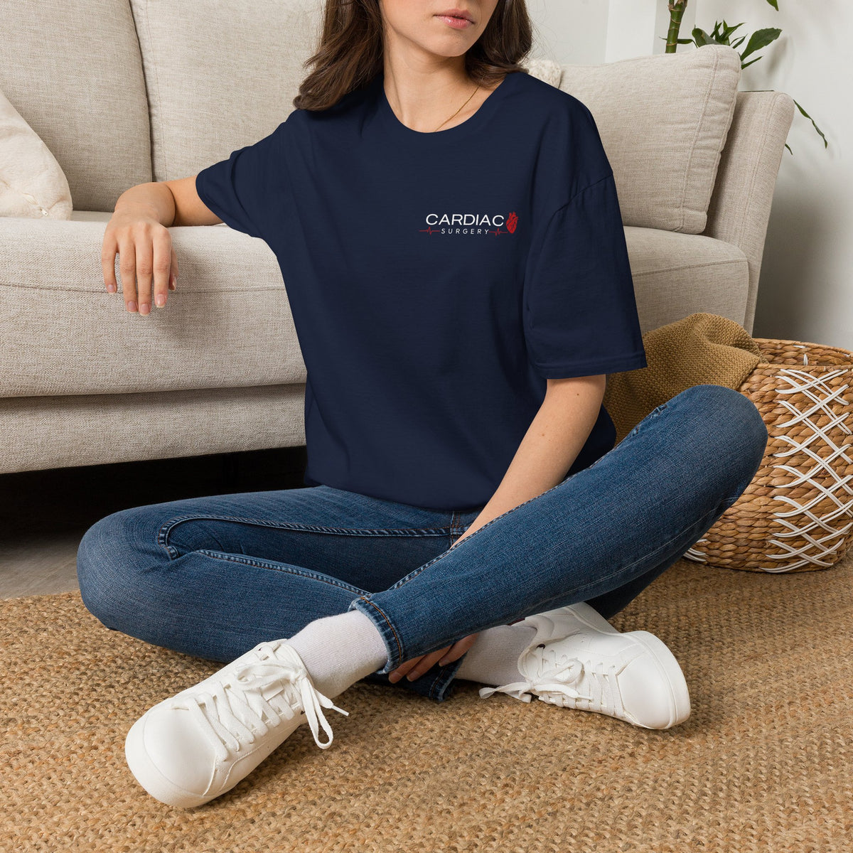 CSICU Heart shirt