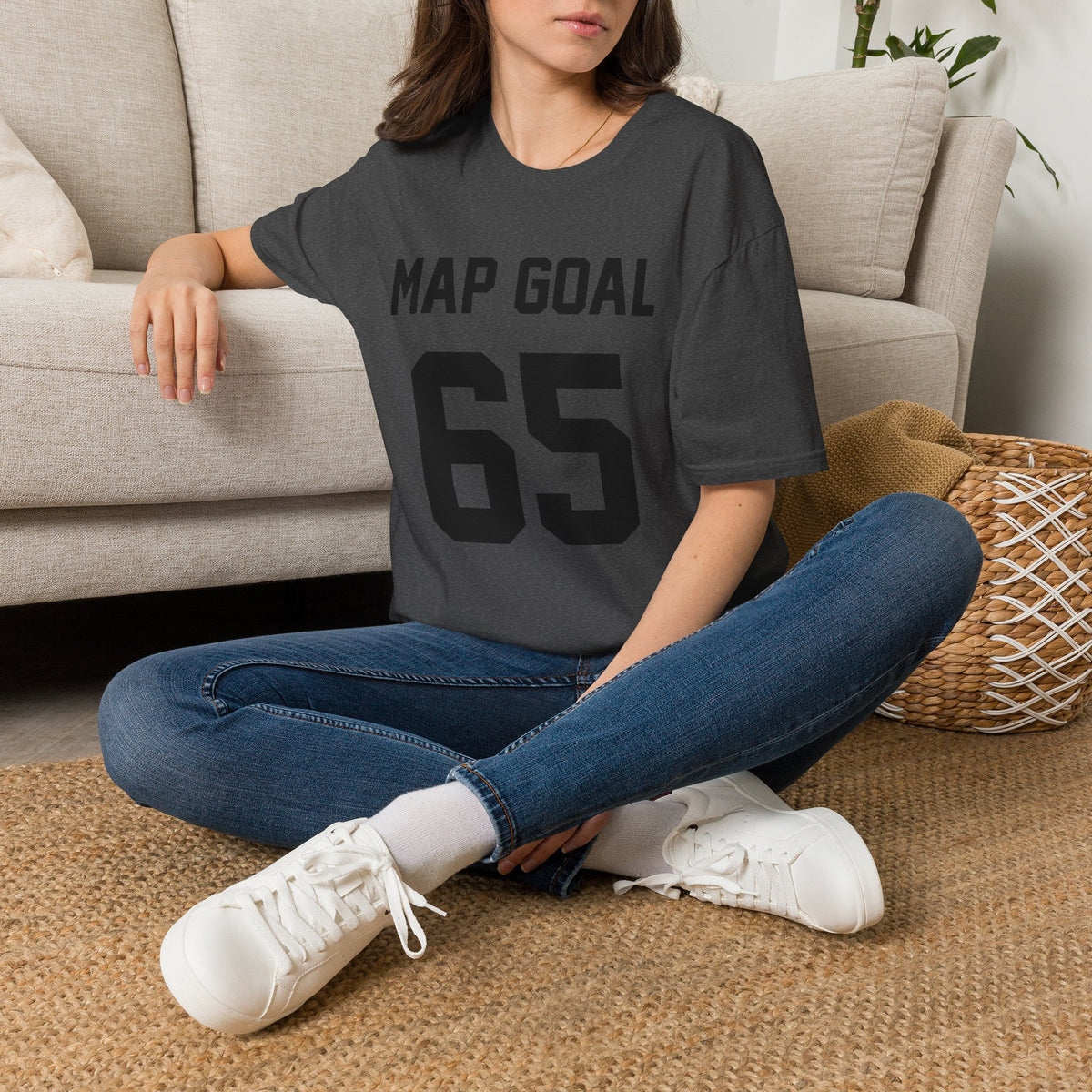 FRONT ONLY MAP Goal 65 Shirt