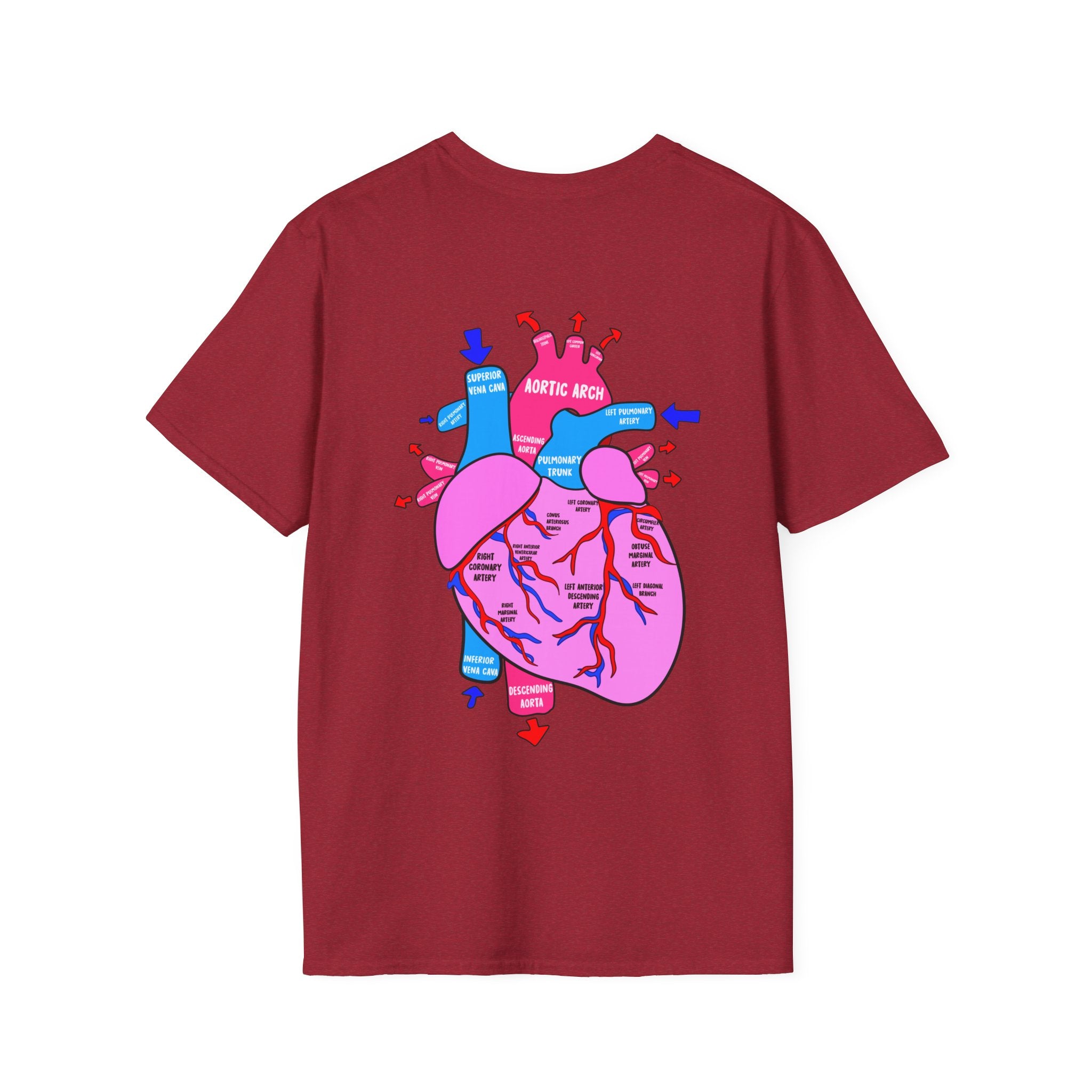 CSICU Labeled Heart Shirt