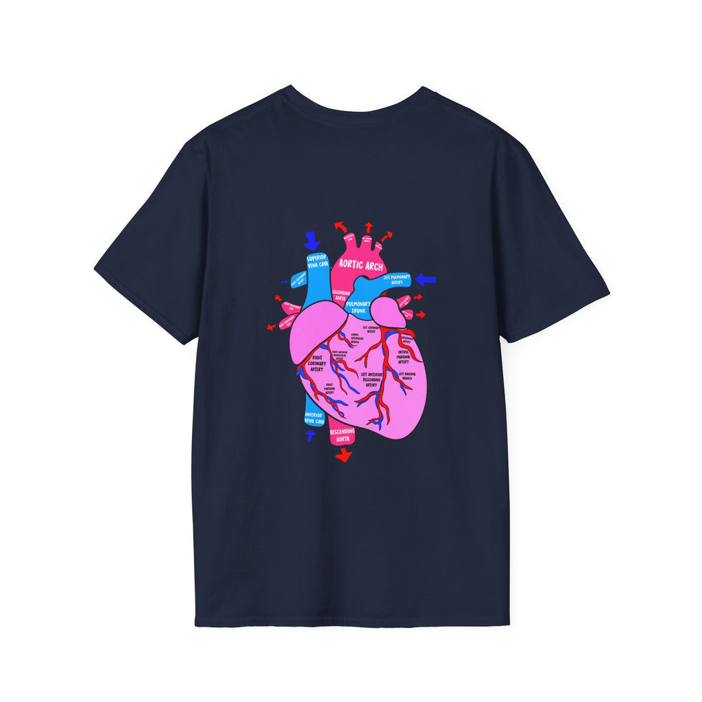CSICU Labeled Heart Shirt