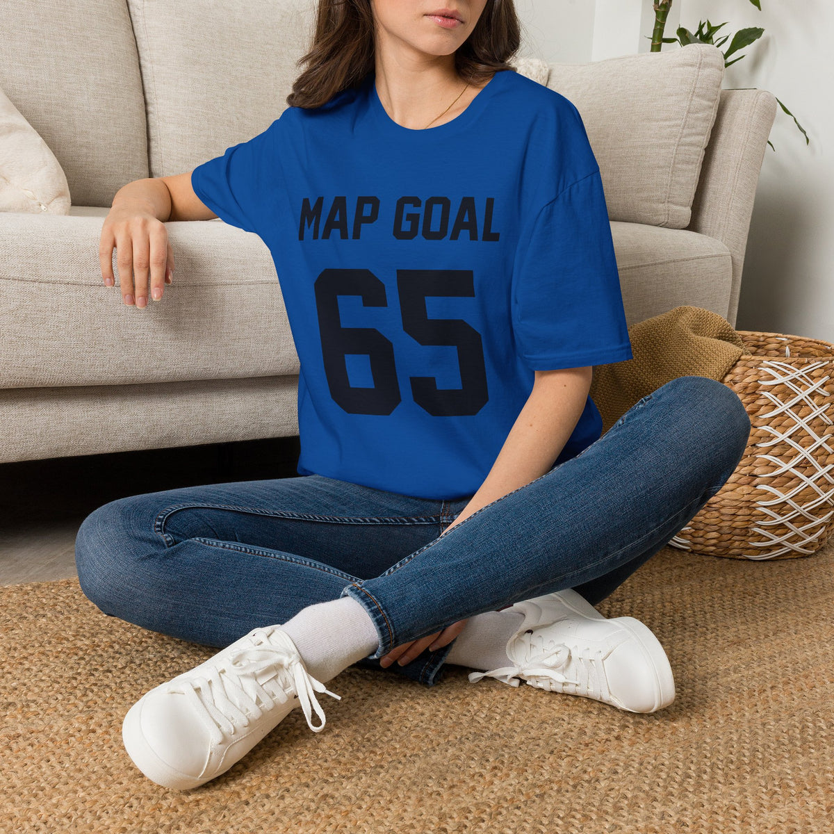 FRONT ONLY MAP Goal 65 Shirt