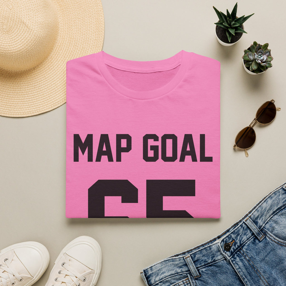 FRONT ONLY MAP Goal 65 Shirt