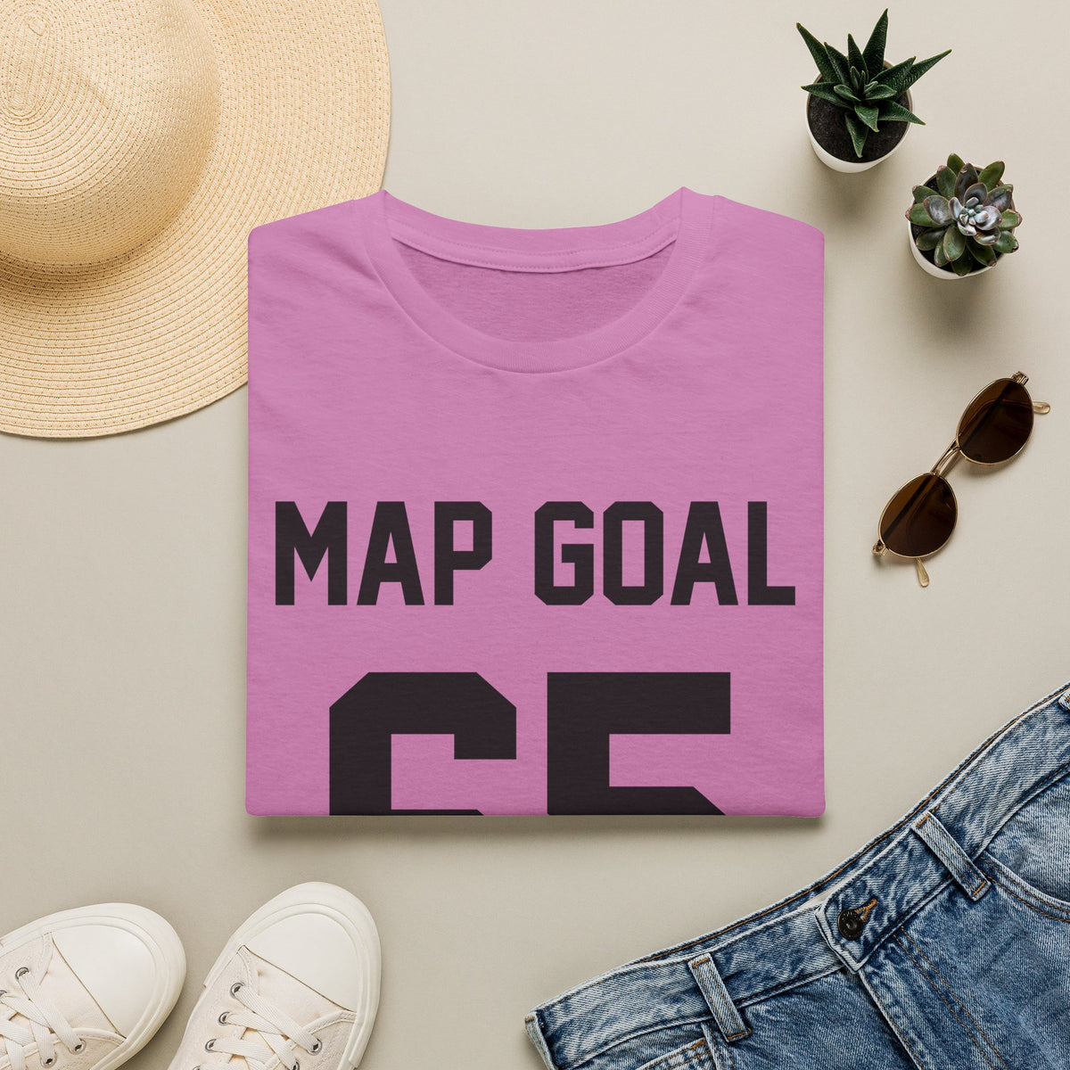 FRONT ONLY MAP Goal 65 Shirt