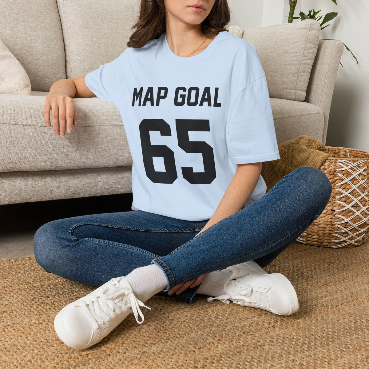 FRONT ONLY MAP Goal 65 Shirt