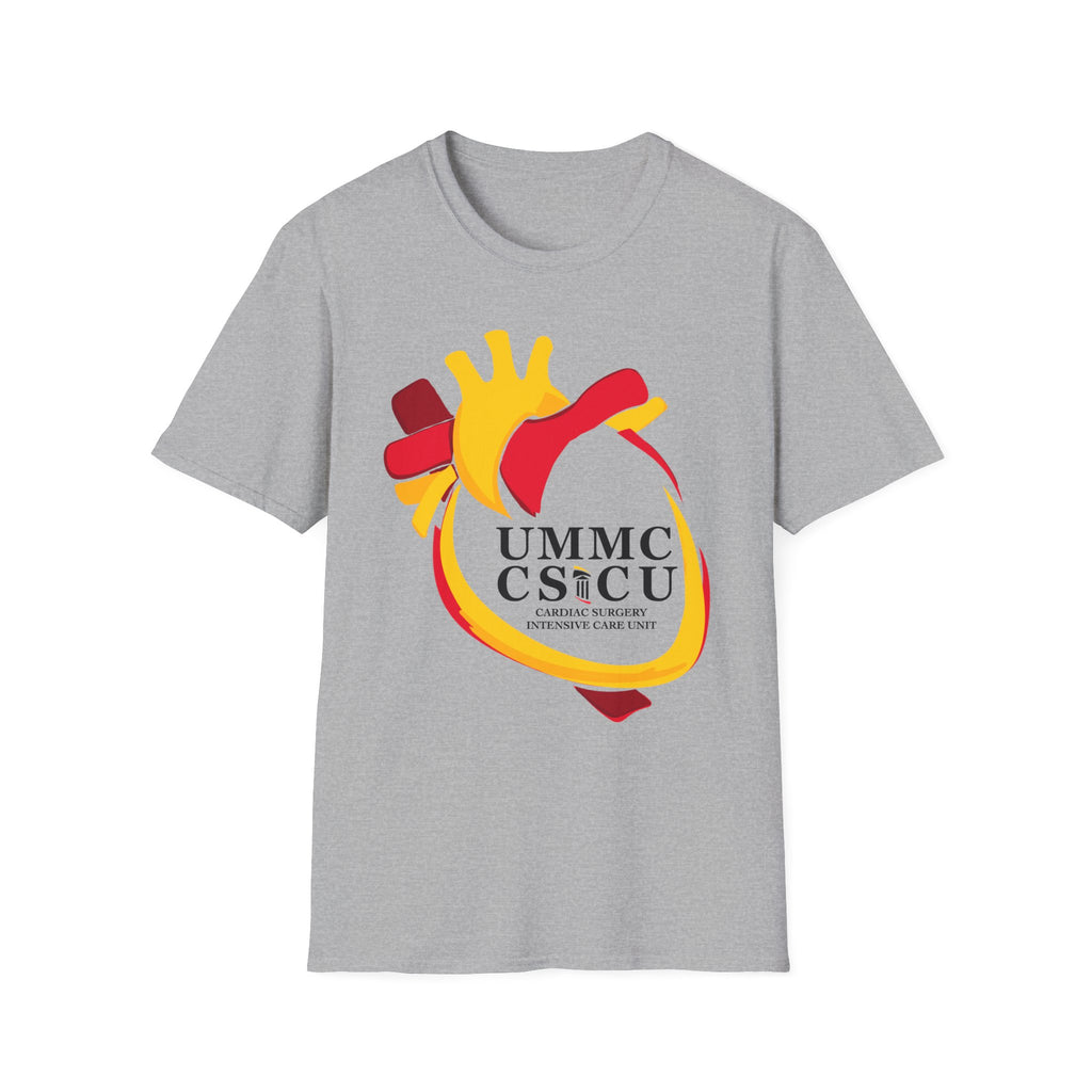 FRONT ONLY CSICU Heart shirt