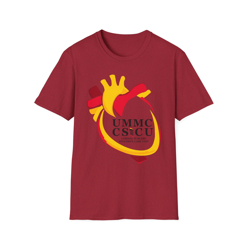 FRONT ONLY CSICU Heart shirt