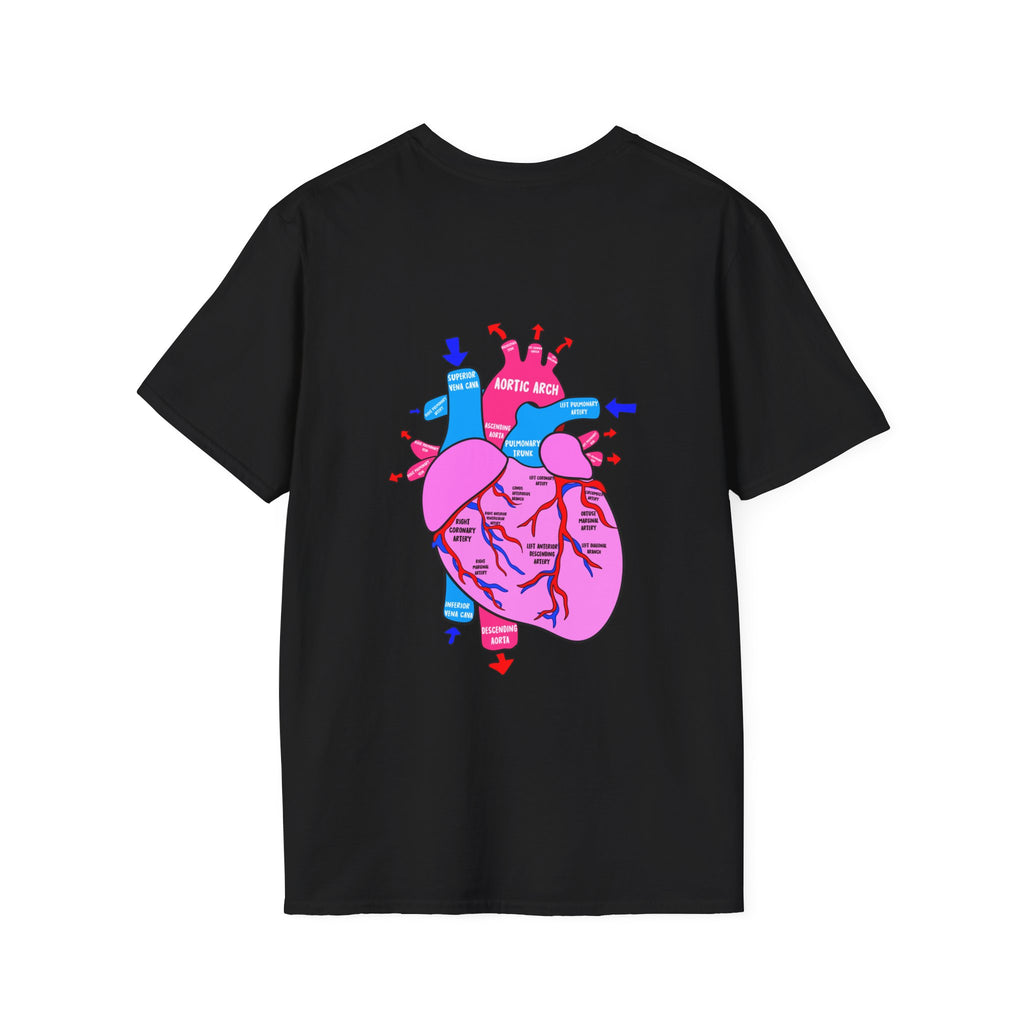 CSICU Labeled Heart Shirt