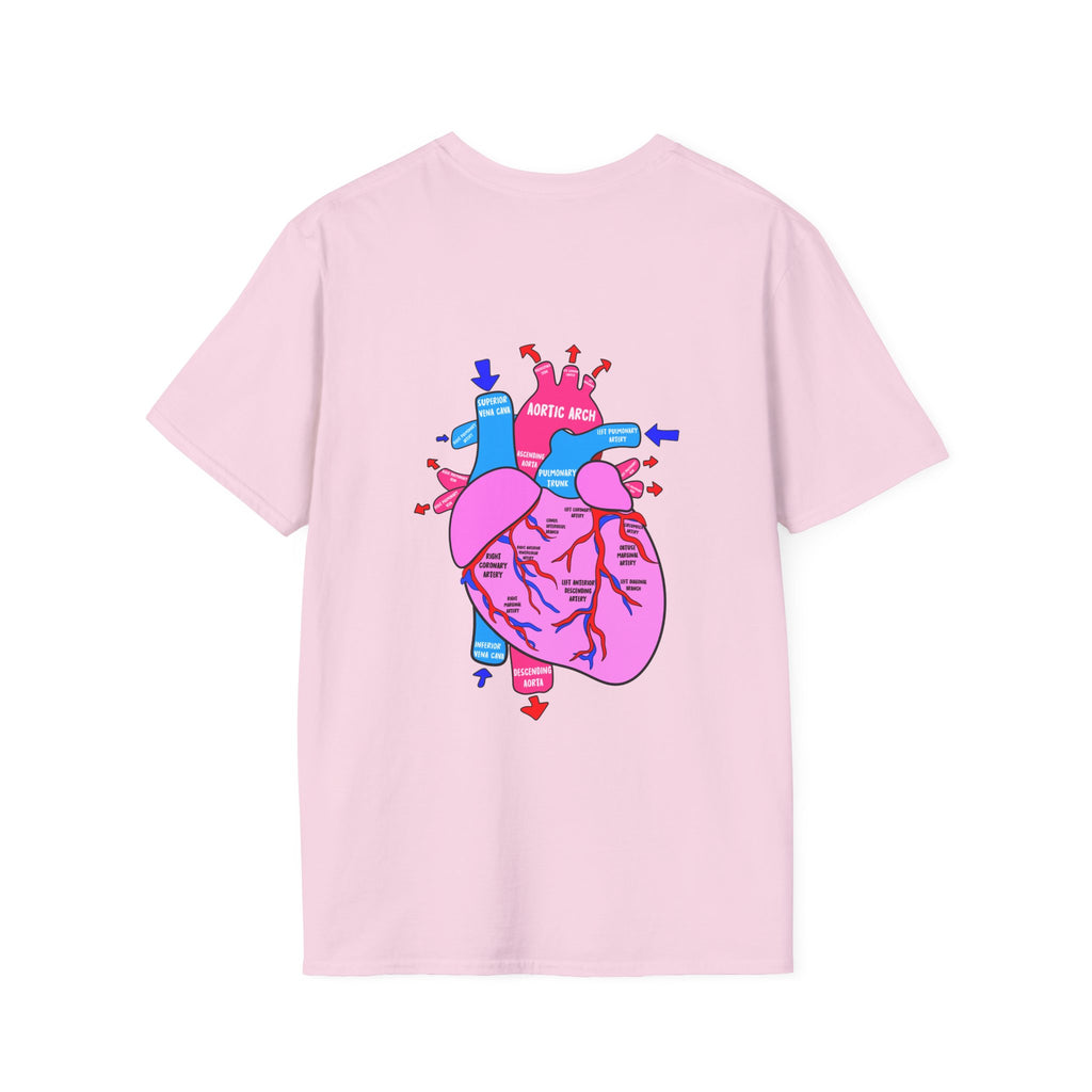 CSICU Labeled Heart Shirt
