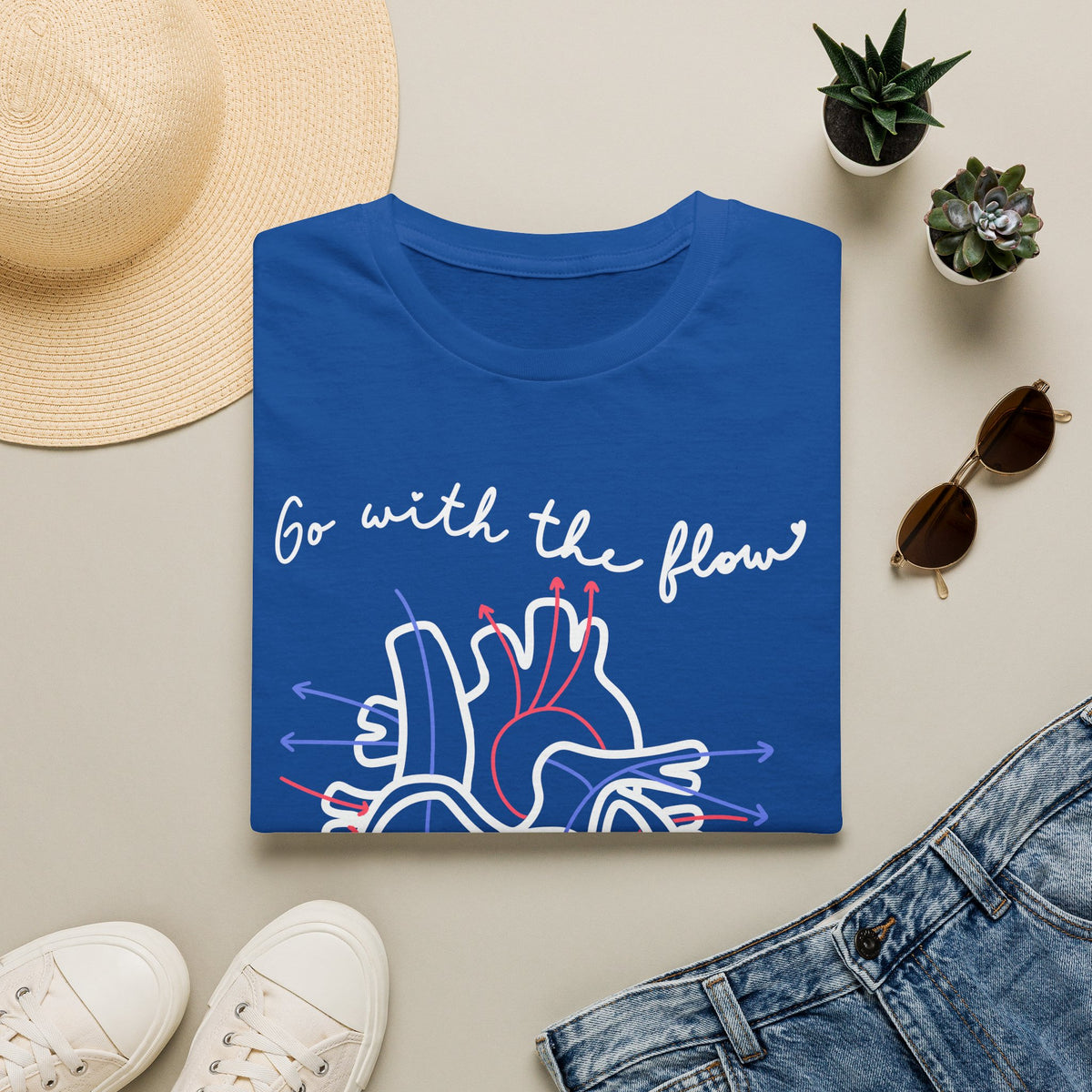 FRONT ONLY Go With The Flow Shirt