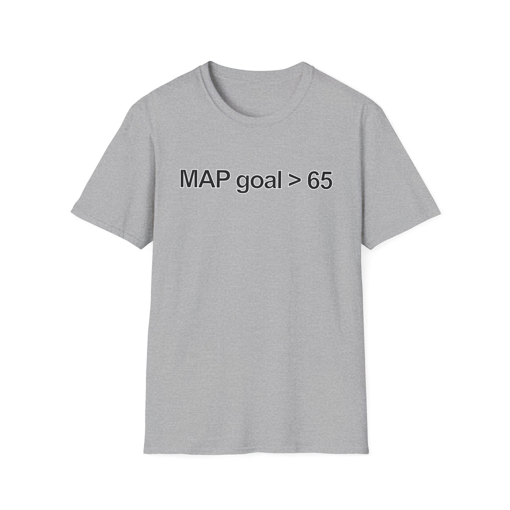 FRONT ONLY MAP Goal > 65 Shirt