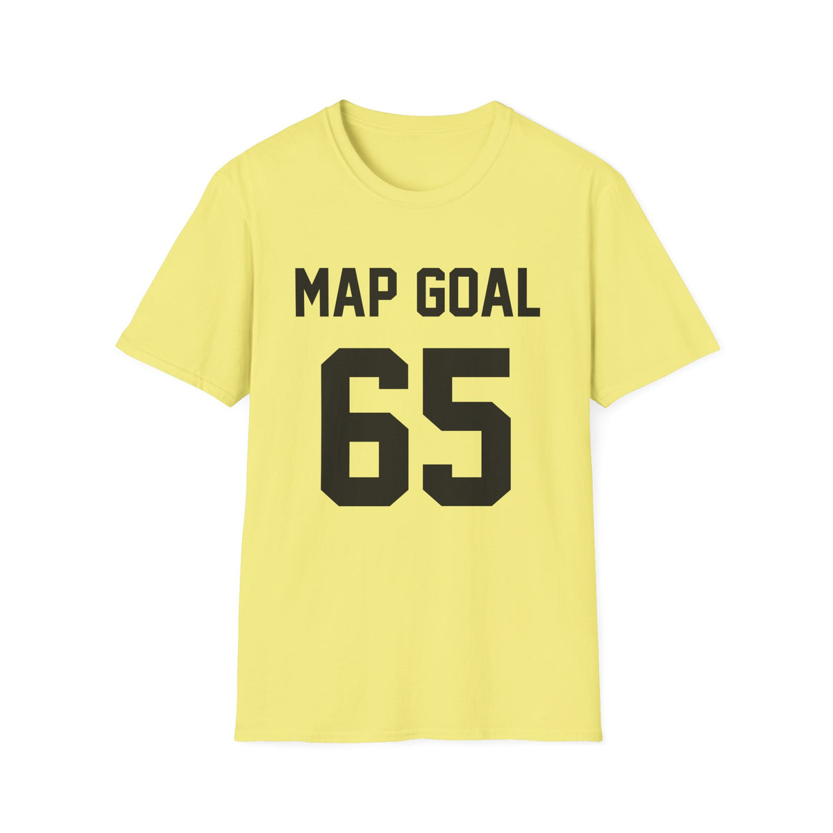 FRONT ONLY MAP Goal 65 Shirt