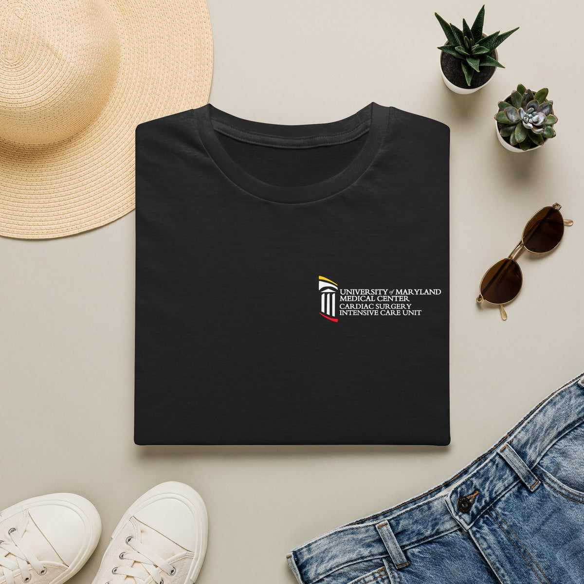 CSICU MD Flag Shirt