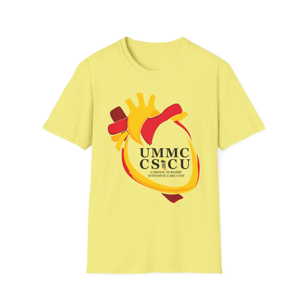 FRONT ONLY CSICU Heart shirt
