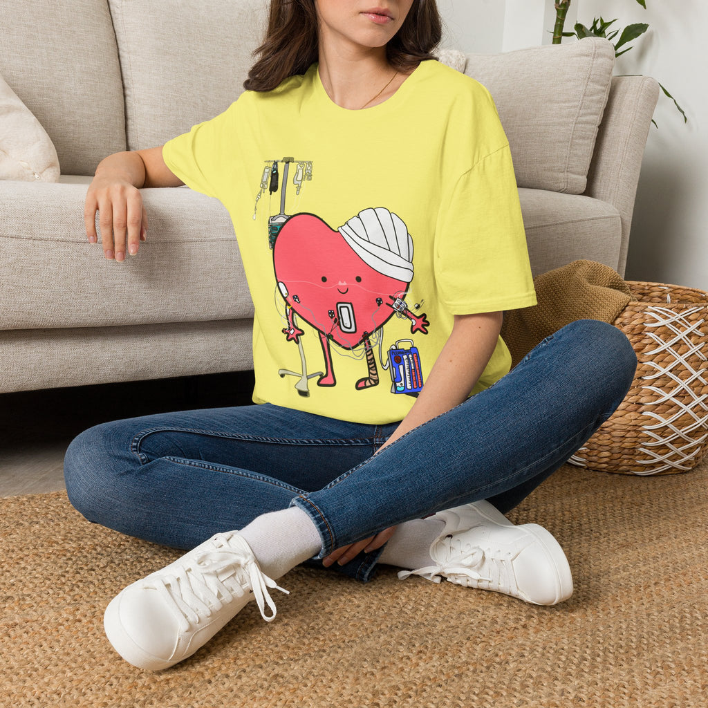 FRONT ONLY Post Op Heart Shirt