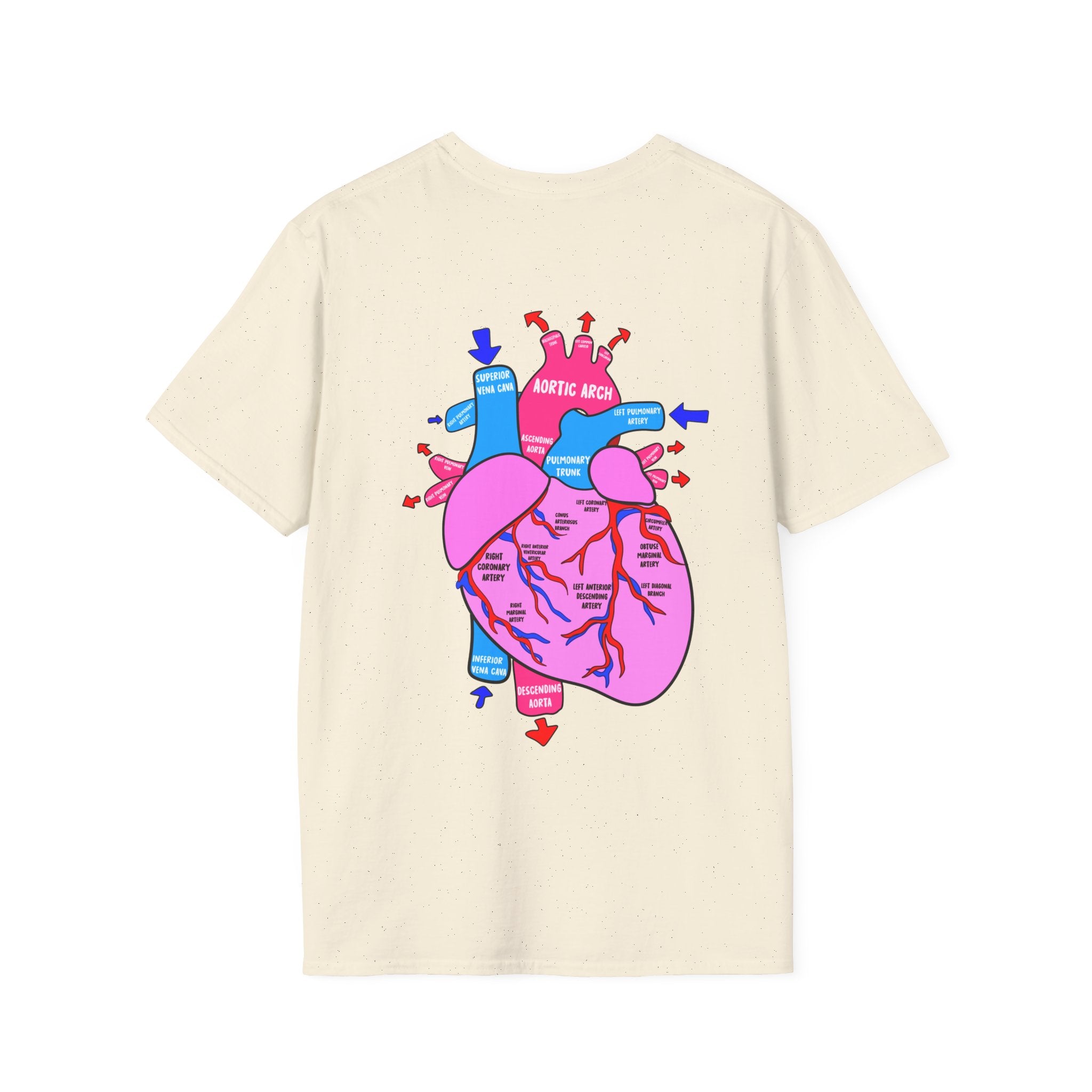 CSICU Labeled Heart Shirt
