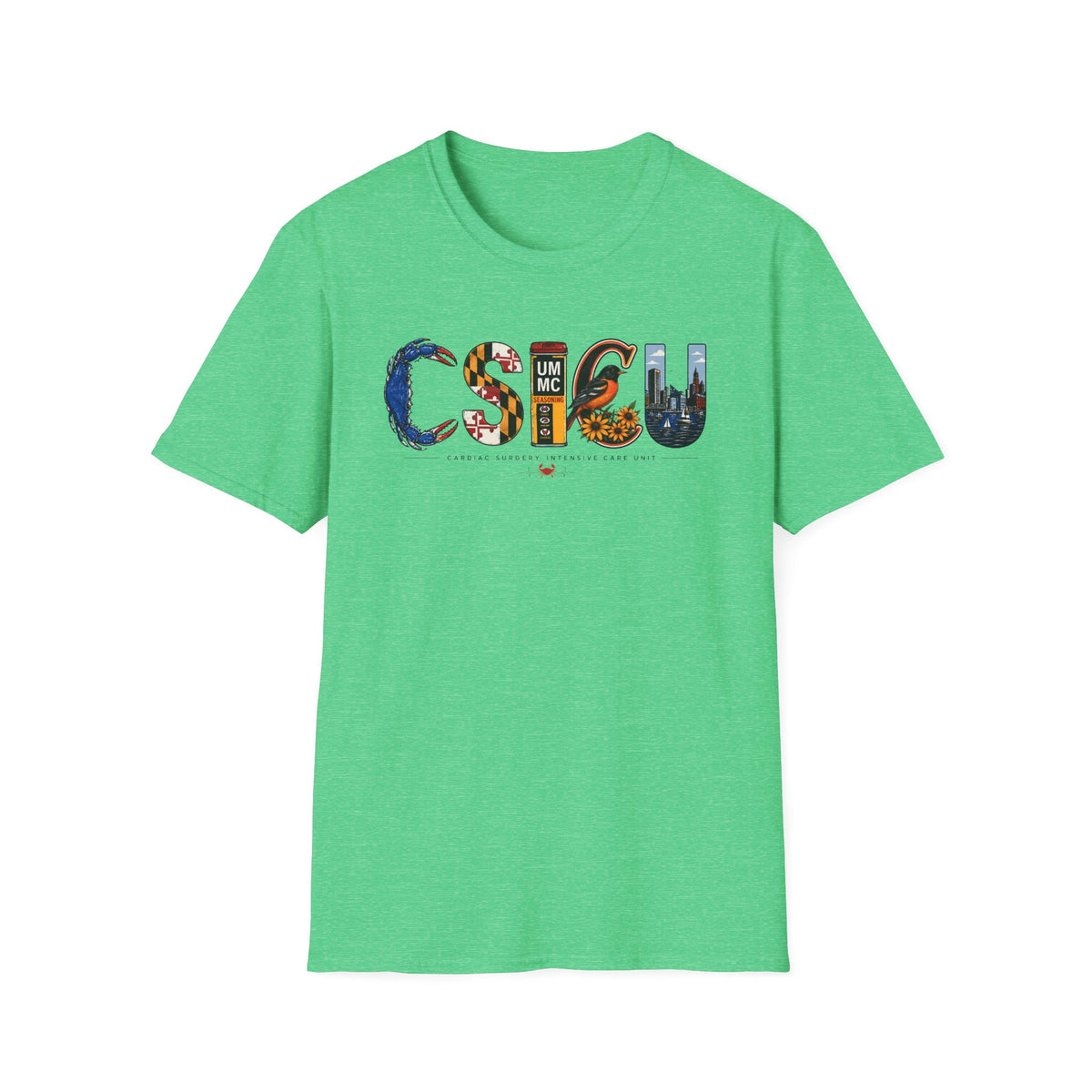 FRONT ONLY Maryland CSICU Shirt