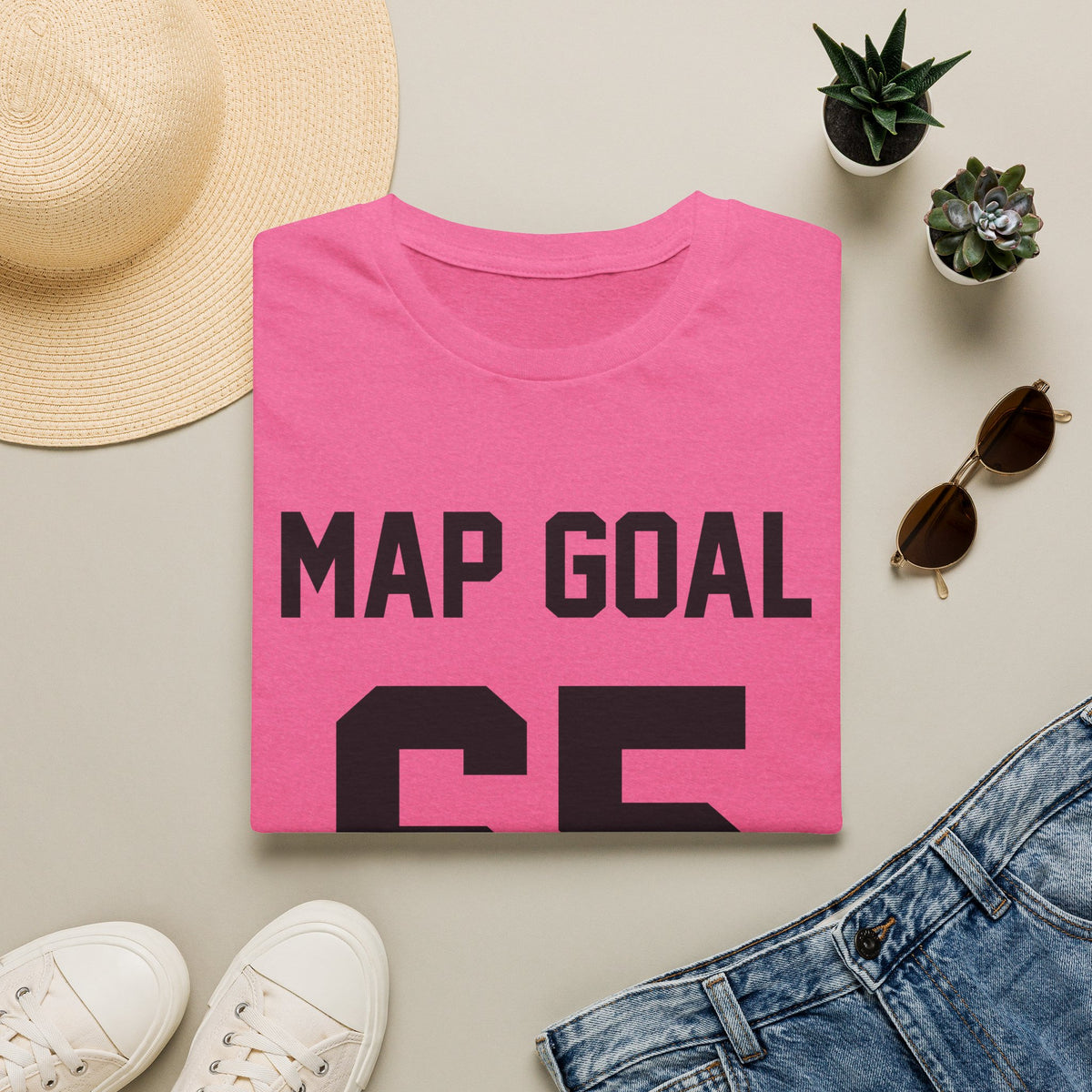FRONT ONLY MAP Goal 65 Shirt