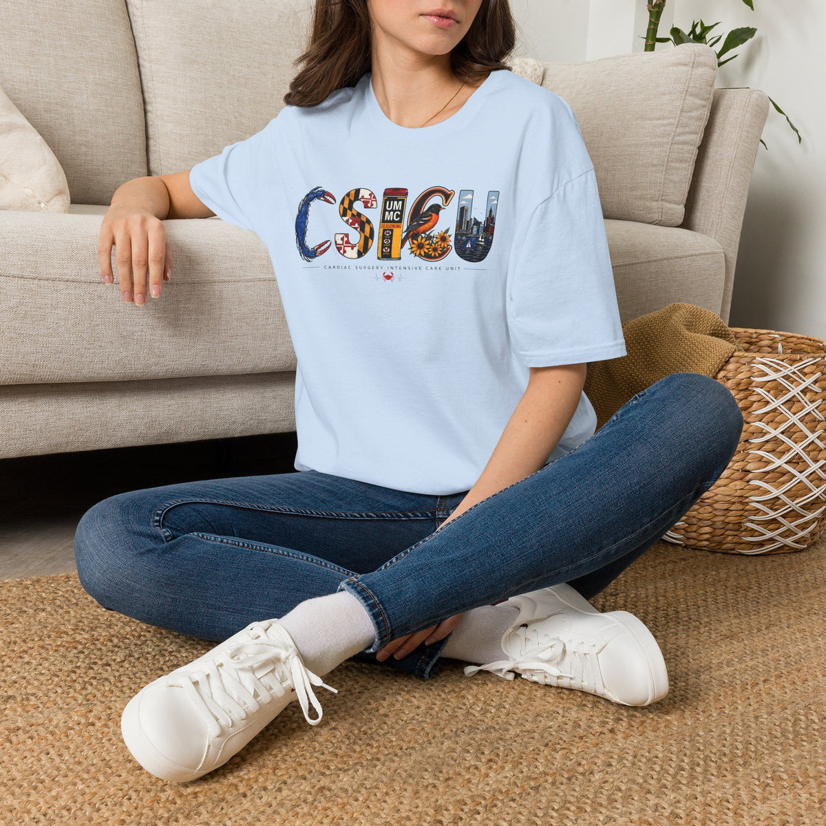 FRONT ONLY Maryland CSICU Shirt